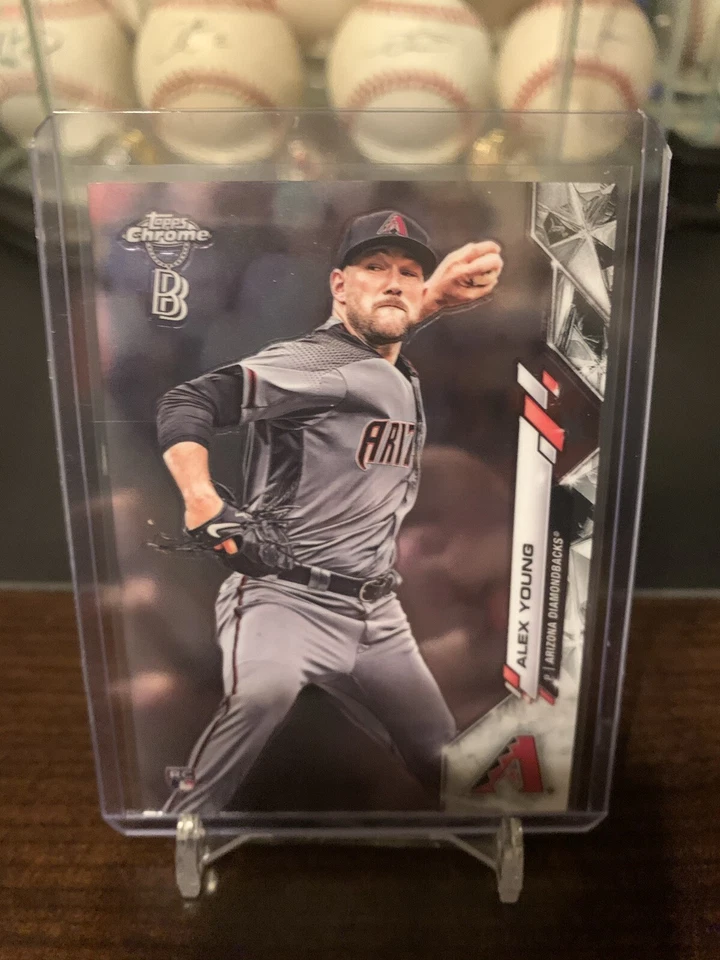 2020 topps chrome ben baller edition Alex Young Rc #115 Diamondbacks - Image 1 of 1