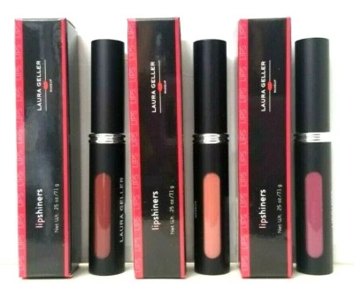 LAURA GELLER  LIP SHINERS Lip Gloss 0.25 OZ PICK YOUR SHADE - Image 1 of 2