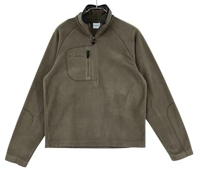 COLUMBIA 1/4 Zip Fleece Pullover Herren Größe M - Bild 1 von 4