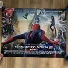 Spider-Man 2 cinema poster (The Amazing) 2014 quad 30” x 40” RARE stunning