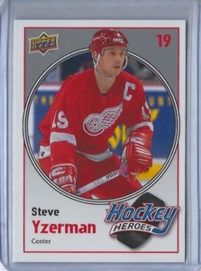 2010-11 Oberdeck Hockeyhelden Steve Yzerman #HH4 HOF - Bild 1 von 2