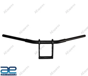 Rider Handlebar Steel Black Fits For Royal Enfield New Classic Reborn 350cc - Picture 1 of 6