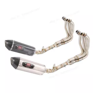For Kawasaki Z1000 Ninja1000 2010-23 Z1000SX 2010-19 Exhaust Muffler Header Pipe - Foto 1 di 14