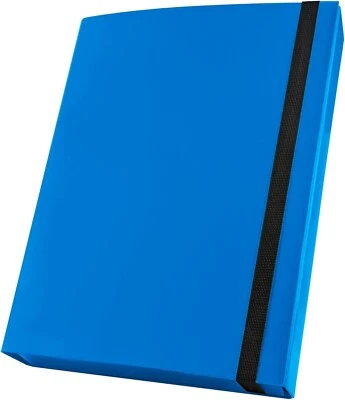 NETUNO Sammelmappe A4 Pappe 50 mm blau Dokumentenmappe Klappordner Kartonmappe