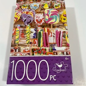 1000 piece Puzzle Festive Candies Cardinal Bright and Colorful Puzzle  - NEW - Picture 1 of 5