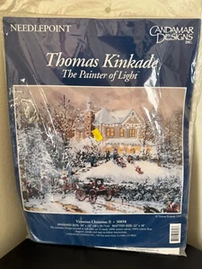 Candamar Thomas Kinkade "Victorian Christmas II" - #30858 - Needlepoint - New - Picture 1 of 3