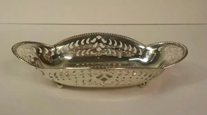 Tiffany & Co. Sterling Silver 8" Reticulated Oval Bowl, c. 1878-1903 - Picture 1 of 10
