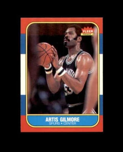 1986-87 Fleer #37 Artis Gilmore MINT Spurs Break 6 - Picture 1 of 4