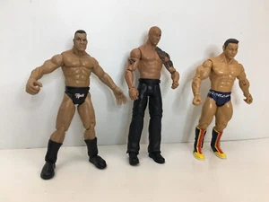 Konvolut 3 WWE Wrestling Actionfiguren Two of The Rock 1999 2011 und Rob Conway03 - Bild 1 von 8