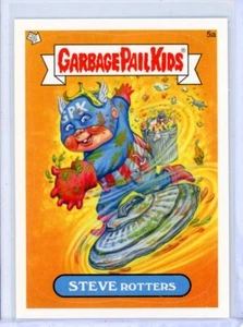 Pegatina base Topps Garbage Pail Kids BNS1 2012 Steve Rotters 5A - Imagen 1 de 1