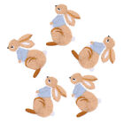 Haftowana naszywka królik: 5 szt. Królik Aplikacja na odzież i plecaki