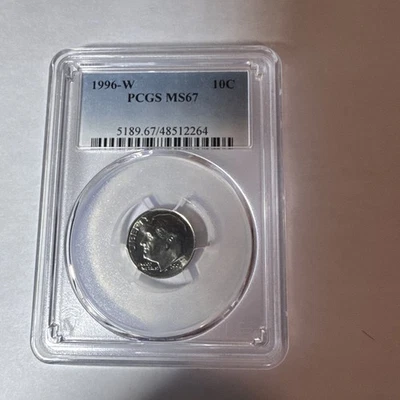 MS67 1996-W Roosevelt Dime NGC Special Lbl - Image 1 of 2