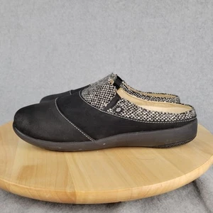 Spenco Nuevo Harvest Slip-On Slippers Shoes Black 9.5 D Wide - Picture 1 of 10