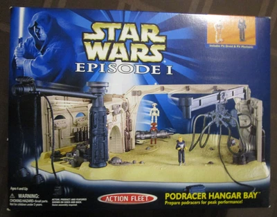 Action Fleet Star Wars Episodio 1 Podracer Hangar Bay Foto 1 de 4