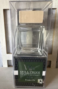 WoodWick Spill-Proof Home Fragrance Diffuser FRAISER FIR New In Box Winter Oil - Picture 1 of 6