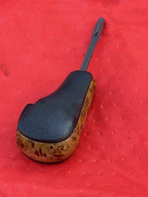 BMW X5 2000-2006 perilla de cambio cuero automático negro madera original E53 Foto 1 de 4