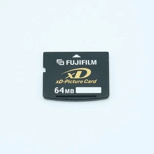 Tarjeta de imagen xD 64 MB memoria de cámara Fujifilm - Imagen 1 de 2