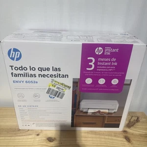HP ENVY 6052e All-in-One Wireless Color Inkjet Photo Printer | Sealed - Picture 1 of 3