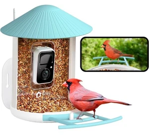 Alimentador inteligente NETVUE by Birdfy con cámara, observación, captura automática de videos de aves. - Imagen 1 de 6