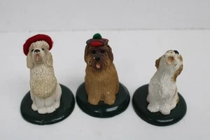 Byers Choice The Carolers Dogs 1989 1990 Set of 3 - Photo 1/9