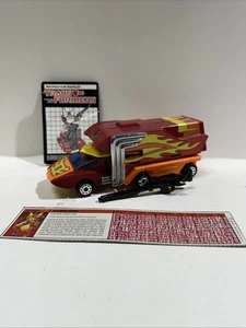 Rodimus Prime 1986 Vintage Hasbro G1 Transformers near complete Great Condition  - Picture 1 of 13