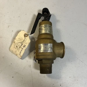 Válvula de alivio de seguridad Kunkle 6010GFM01-AM 1,5 pulgadas 150 PSI 2.238 PPH - Imagen 1 de 7