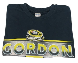 Jeff Gordon #24 NASCAR Axalta Racing T-Shirt Black Gildan Heavy Cotton L - Bild 1 von 8