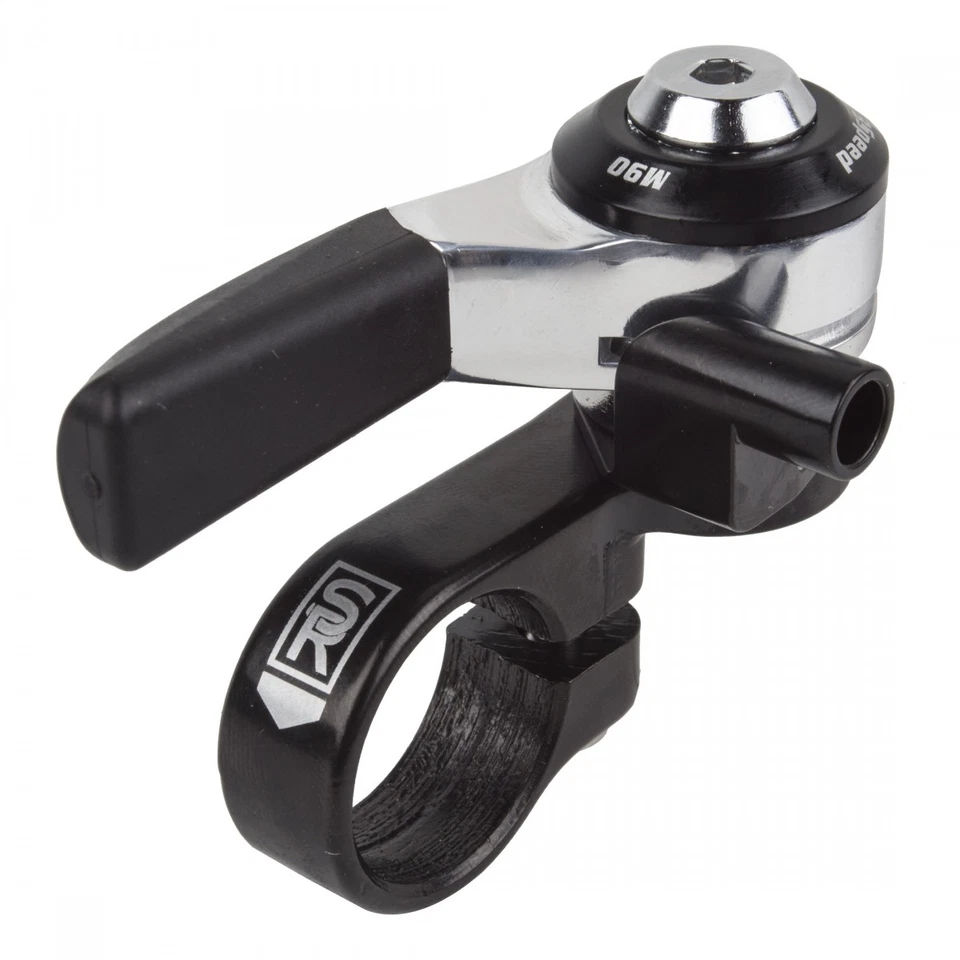 Sunrace SLM96 Left 3-Speed Polished Aluminum Thumb Shifter Lever for Road & MTB - Image 1 of 1