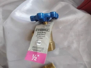 Valvola di intercettazione 90o Everbuilt 1/2 pollice - Foto 1 di 8