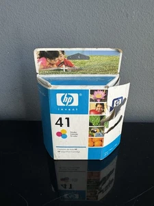 NEW OEM HP 41 Tri Color Ink Cartridge 2007 Genuine Unused Printer Ink - Picture 1 of 4