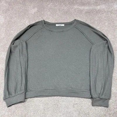 Project Social T Sweater Women’s Green Long Sleeve Pullover Size Medium - Image 1 of 4