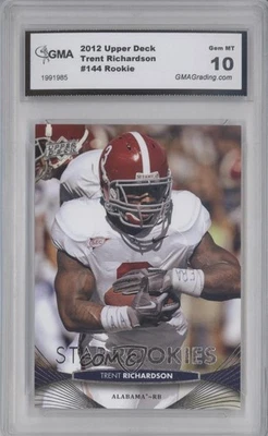 2012 Upper Deck Star Rookies Trent Richardson #144 Rookie RC - Image 1 of 2