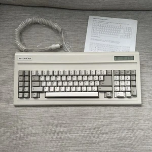 Vintage French Hyundai BTC-5060 Professional Keyboard - NEW - Imagen 1 de 9