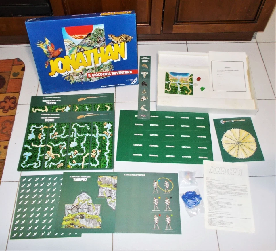 JONATHAN IL GIOCO DELL’AVVENTURA International team 1986 MAI USATO COMPLETO - Immagine 1 di 1
