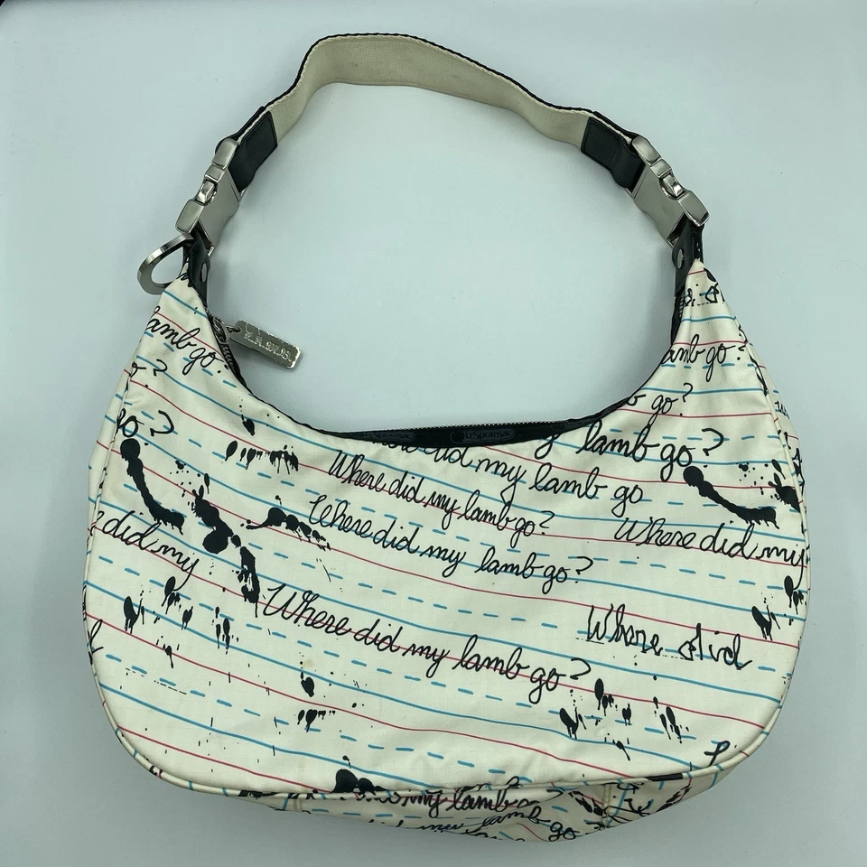 复古 Gwen Stefani L.A.M.B. x LeSportsac Penholty Lamb 钱包拉链单肩包 — 第 1/4 张图片