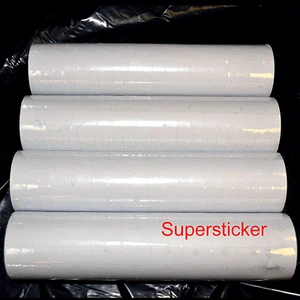 40 Rolls X 500 Tags labels Refill for Motex One Line Price Gun White Blank 5500 - Picture 1 of 2