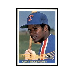 Curt Wilkerson Rookie 1984 Donruss #99 Texas Rangers Baseball Card NM - Picture 1 of 3