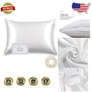 King Size 22 Momme Pure Mulberry Silk Pillow Slip - OEKO-TEX Certified Quality - Picture 1 of 7