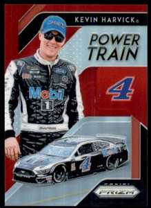 2019 Panini Prizm Prizms Red #82 Kevin Harvick PT /50