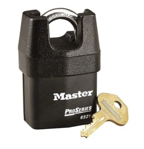 Candado con grillete cubierto Master Lock ProSeries® MLK6321 - 2 llaves (54,20,08 mm) - Imagen 1 de 5