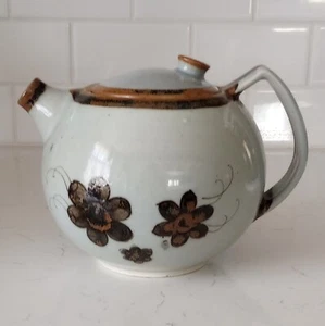 Ken Edwards Teapot Mexican Folk Art Tonala Pottery - Bild 1 von 13