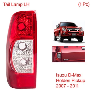 Tail Light Rear Lamp LH 1 Pc Fits Isuzu D-Max D Max Holden Pickup 2007 - 2011 - Picture 1 of 5