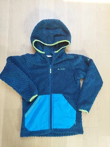 Fleecejacke Kinder, Gr. 122, 128, Vaude, Manukau, blau, Outdoor, Wanderjacke - Bild 1 von 2
