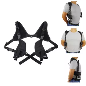 Funda táctica oculta para llevar doble pistola funda para pistola de hombro de doble tiro - Imagen 1 de 10