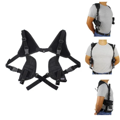 Tactical Concealed Carry Double Draw Gun Holster Dual Shoulder Holster - Image 1 of 4