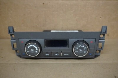 Cadillac DTS 2008 2009 2010 calefacción aire acondicionado control de temperatura OEM 25839381 Foto 1 de 4