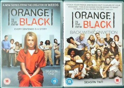 ORANGE IS THE NEW BLACK SEASON ONE 1 & TWO 2. DVD. Region 2 VGC. - Image 1 of 2