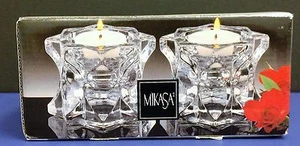 Par de candelabros votivos Mikasa estrella brillante - Imagen 1 de 7