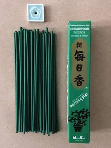 Cedarwood Incense | Morning Star by Nippon Kodo - Picture 1 of 4