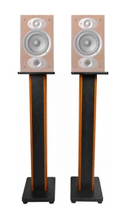 (2) 36" Bookshelf Speaker Stands For Polk Audio RTI A3 Bookshelf Speakers - Picture 1 of 10
